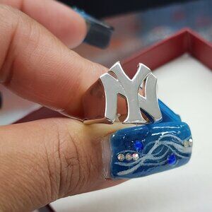 New York Yankees Sterling Silver 925 Ring